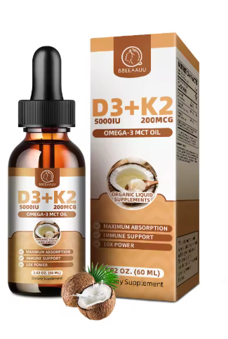 D3+K2 Liquid 5000IU + 200MCG