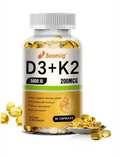 Vitamin D3 + K2 5000IU + 200MCG